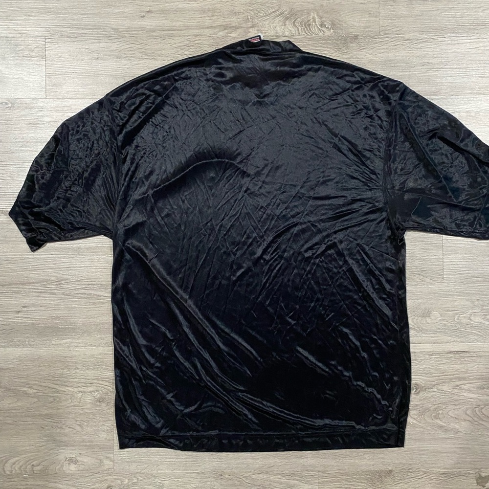 South Pole Y2K Shirt Men XL Black W/ Logo Baggy Stretch Short Sleeve Tee Hip Hop - Picture 7 of 7